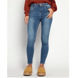 Herizon Suzi Mid Rise Skinny Ankle Denim Swell Blue Jeans Size 6